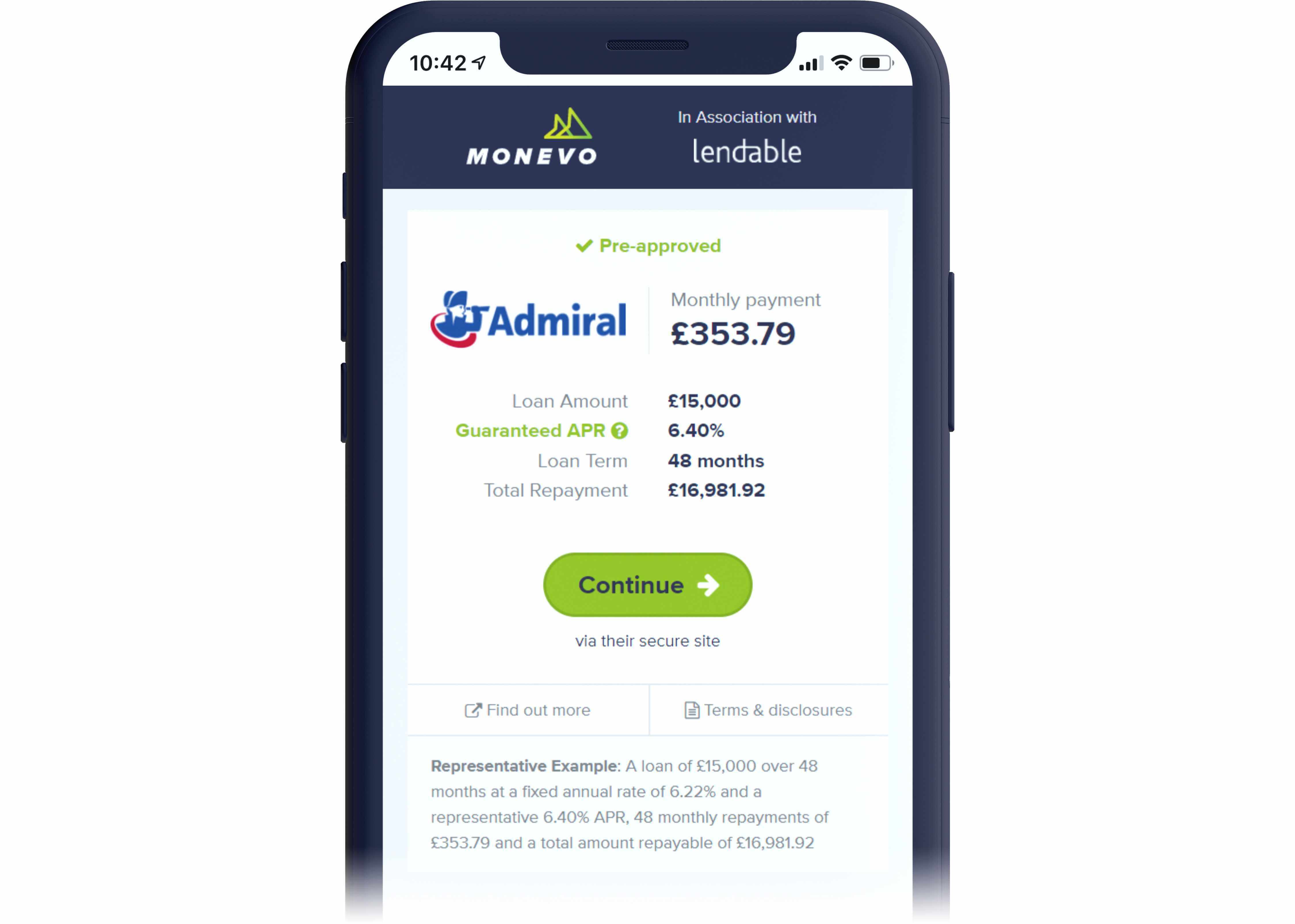 Declined customer solution